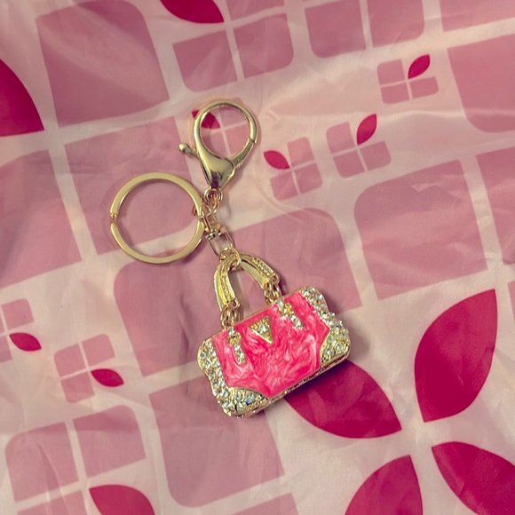 Accessories - Pink purse bag charm